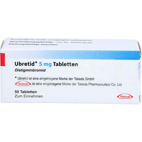 Ubretid Tabletten 5 mg, 50 ST, kohlpharma GmbH