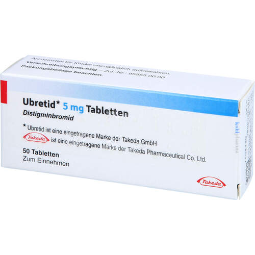 Ubretid Tabletten 5 mg, 50 ST, kohlpharma GmbH