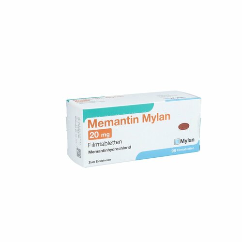 Memantin Mylan 20 mg Filmtabletten, 98 Stk., Viatris Healthcare GmbH