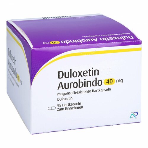 DULOXETIN Aurobindo 40 mg magensres. Hartk., 98 Stk., PUREN Pharma GmbH & Co. KG