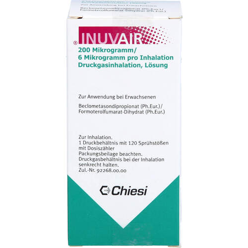 INUVAIR 200/6ug 120 Hübe, 1 Stk., Chiesi GmbH