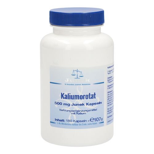 Kaliumorotat 500mg Junek Kapseln, 180 Stk., Bios Medical Services Kaliumorotat 500mg Junek Kapseln, 180 Stk., Bios Medical Services