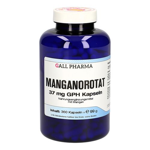 MANGANOROTAT 37 mg GPH KAPSELN, 360 Stk., Hecht-Pharma GmbH
