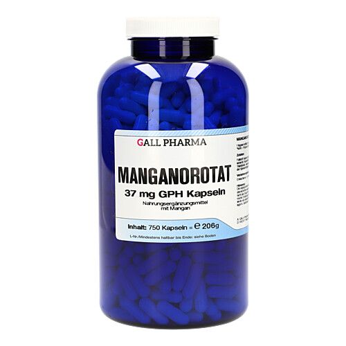MANGANOROTAT 37 mg GPH KAPSELN, 750 Stk., Hecht-Pharma GmbH