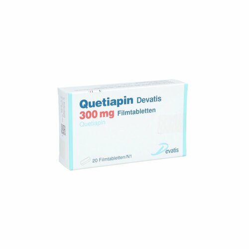 Quetiapin Devatis 300 mg Filmtabletten, 20 ST, Devatis GmbH