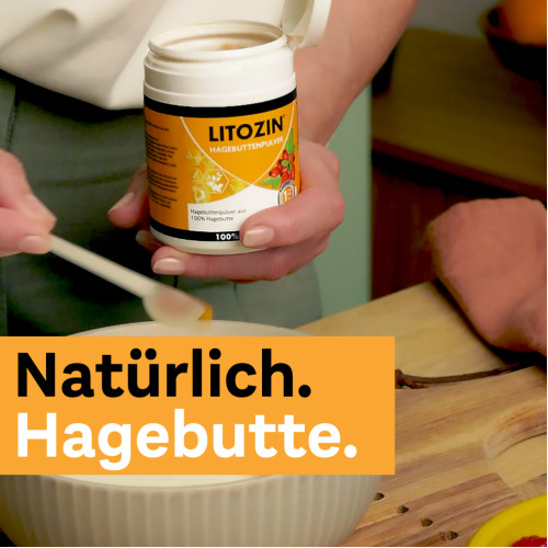 Litozin Hagebuttenpulver, 130 g, Queisser Pharma GmbH & Co. KG