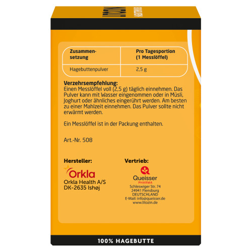 Litozin Hagebuttenpulver, 130 g, Queisser Pharma GmbH & Co. KG