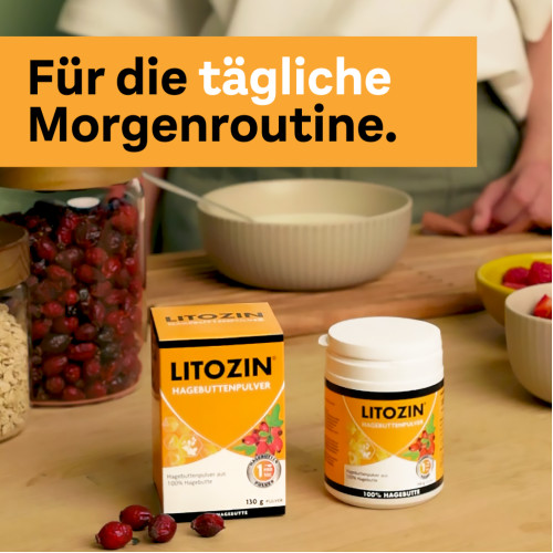 Litozin Hagebuttenpulver, 130 g, Queisser Pharma GmbH & Co. KG