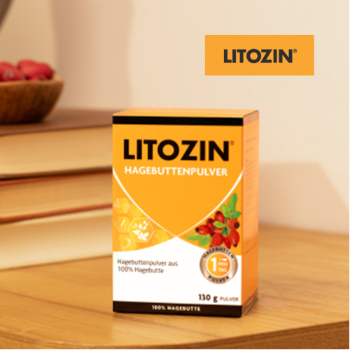 Litozin Hagebuttenpulver, 130 g, Queisser Pharma GmbH & Co. KG