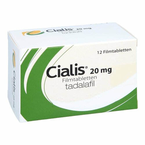 Cialis 20 mg Filmtabletten, 12 ST, Axicorp Pharma GmbH