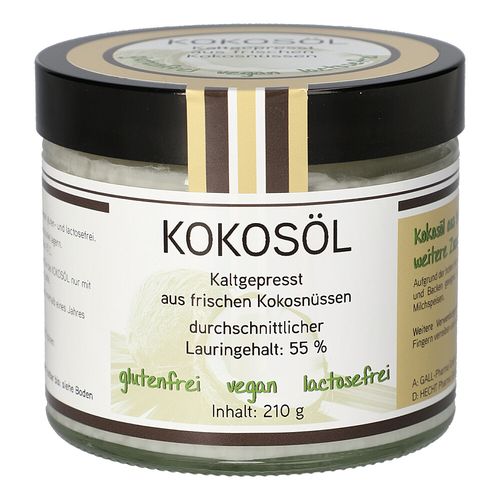 KOKOSÖL, 210 g, Hecht-Pharma GmbH