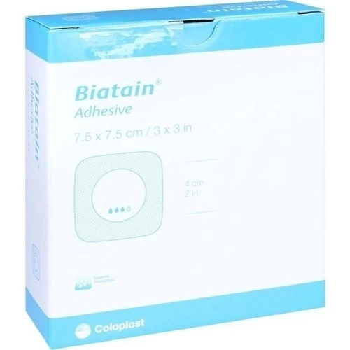 BIATAIN Schaumverband 7.5x7.5 cm selbst haftend, 10 Stk., B2b Medical GmbH