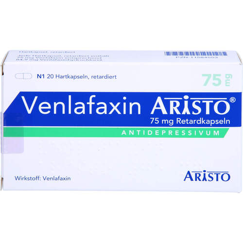 Venlafaxin Aristo 75mg Retardkapseln, 20 ST, Aristo Pharma GmbH