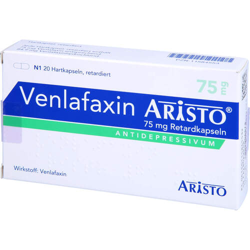 Venlafaxin Aristo 75mg Retardkapseln, 20 Stk., Aristo Pharma GmbH