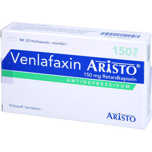 Venlafaxin Aristo 150mg Retardkapseln, 20 Stk., Aristo Pharma GmbH
