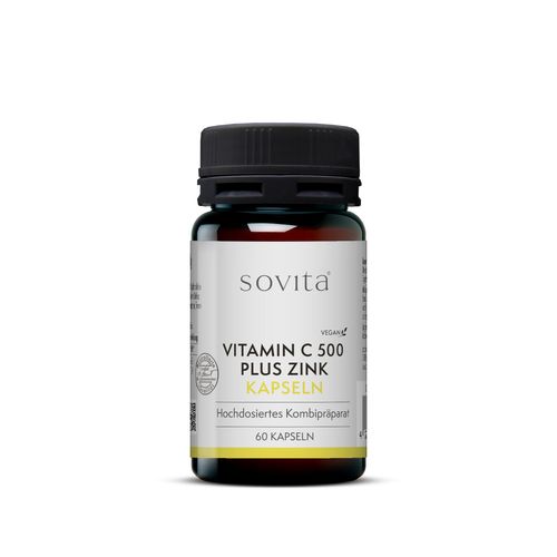 sovita Vitamin C 500 plus Zink Kapseln, 60 Stk., Ascopharm GmbH