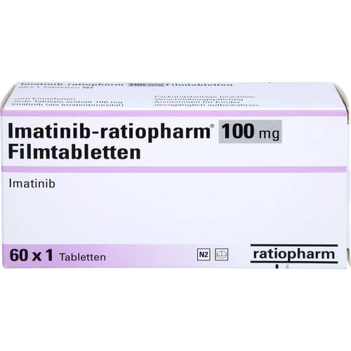 Imatinib-ratiopharm 100 mg Filmtabletten, 60 Stk., ratiopharm GmbH