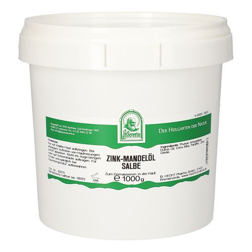 Zink Mandelöl Salbe, 1000 g, Hecht-Pharma GmbH