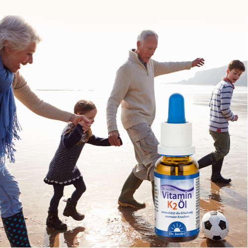 Dr. Jacob's Vitamin K2 &Ouml;l Alltrans MK7 640 Tropfen vegan, 20 ml, Dr. Jacob's Medical GmbH