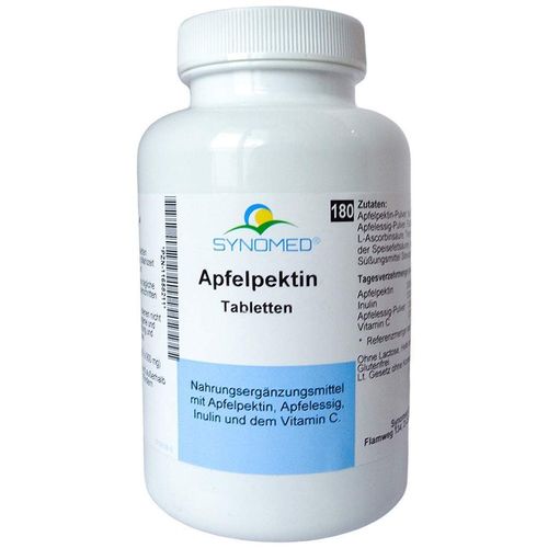 Apfelpektin Tabletten, 180 Stk., Synomed GmbH