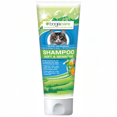 BOGACARE Shampoo soft & sensitive Katze, 200 ml, Werner Schmidt Pharma GmbH