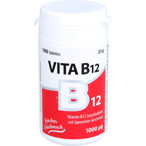 VITA B12 1mg Minz-Aroma, 100 Stk., Blanco Pharma GmbH