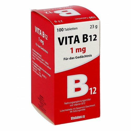 VITA B12 1mg Minz-Aroma, 100 Stk., Blanco Pharma GmbH