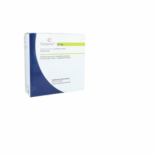 Simponi 50mg Injektionsl&ouml;sung in vorgef In, 3x1 Stk., Abacus Medicine A/S