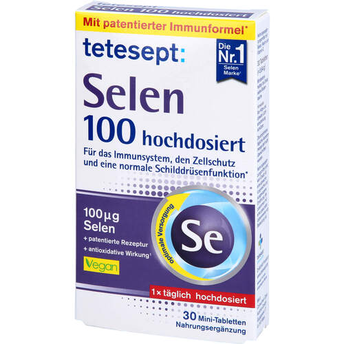 tetesept Selen 100 hochdosiert, 30 ST, Merz Consumer Care GmbH