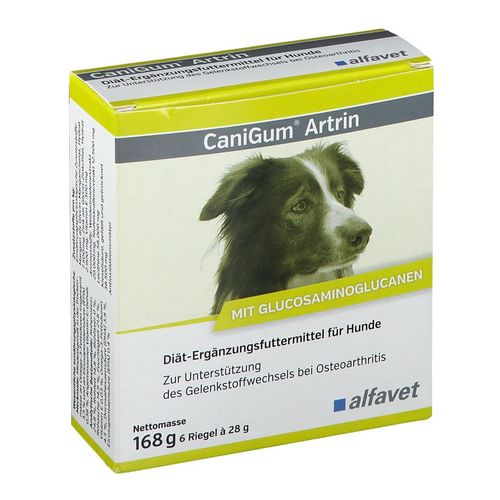 CaniGum Artrin vet, 6x28 g, alfavet Tierarzneimittel GmbH