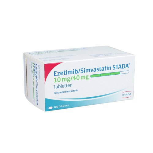 Ezetimib/Simvastatin STADA 10 mg/40 mg Tabletten, 100 ST, STADAPHARM GmbH