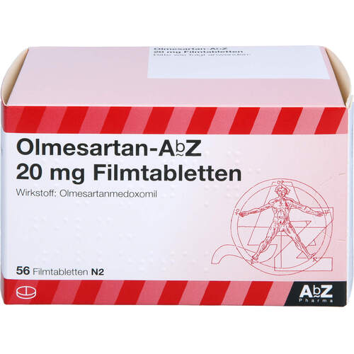 Olmesartan-AbZ 20 mg Filmtabletten, 56 Stk., Abz Pharma GmbH