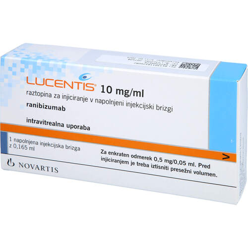 Lucentis 10mg/ml Injek.-Lsg. 1.65 mg Fertigspr., 1 Stk., Haemato Pharm GmbH Lucentis 10mg/ml Injek.-Lsg. 1.65 mg Fertigspr., 1 Stk., Haemato Pharm GmbH