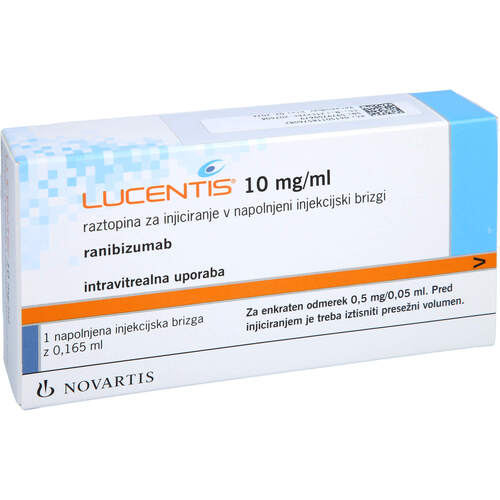 Lucentis 10mg/ml Injek.-Lsg. 1.65 mg Fertigspr., 1 Stk., Haemato Pharm GmbH Lucentis 10mg/ml Injek.-Lsg. 1.65 mg Fertigspr., 1 Stk., Haemato Pharm GmbH