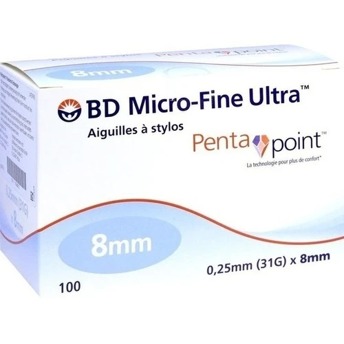 BD Micro-Fine Ultra Pen-Nadeln 0.25x8mm, 100 Stk., Emra-Med Arzneimittel GmbH
