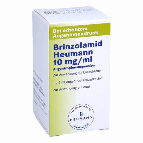Brinzolamid Heumann 10 mg/ml Augentropfensusp., 5 ml, Heumann Pharma GmbH & Co. Generica KG