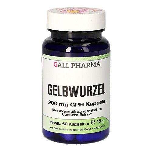 Gelbwurzel 200 mg Kapseln, 60 Stk., Hecht-Pharma GmbH