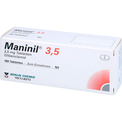 MANINIL 3.5, 180 Stk., Berlin-Chemie AG