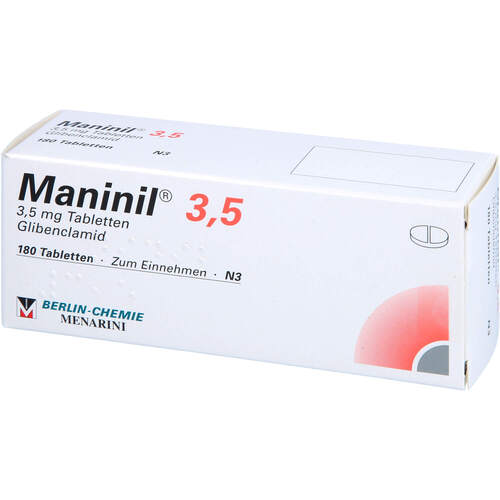 MANINIL 3.5, 180 ST, Berlin-Chemie AG