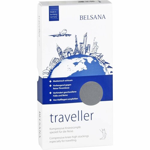 BELSANA traveller AD L grau Fuß 2 39-42, 2 Stk., BELSANA Medizinische Erzeugnisse