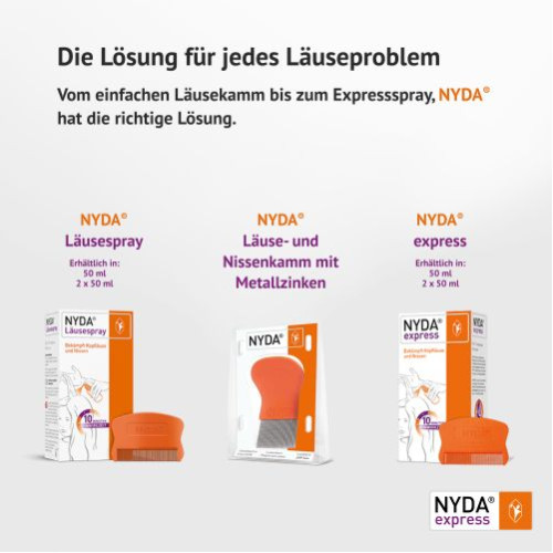 NYDA express gegen L&auml;use & Nissen, 50 ml, G. Pohl-Boskamp GmbH & Co. KG