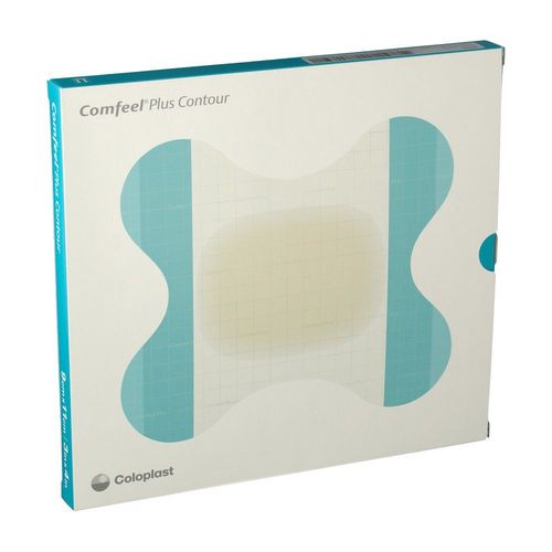 Comfeel Plus Contouriert Hydrokolloidverband9x11cm, 5 Stk., Coloplast GmbH