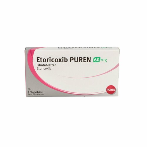 Etoricoxib PUREN 60 mg Filmtabletten, 7 ST, PUREN Pharma GmbH & Co. KG