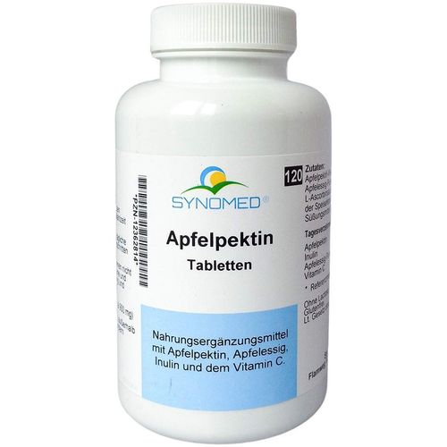 Apfelpektin Tabletten, 120 Stk., Synomed GmbH