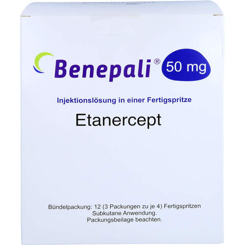 BENEPALI 50 mg Injektionslösung i.e.Fertigspritze, 12 Stk., Axicorp Pharma GmbH