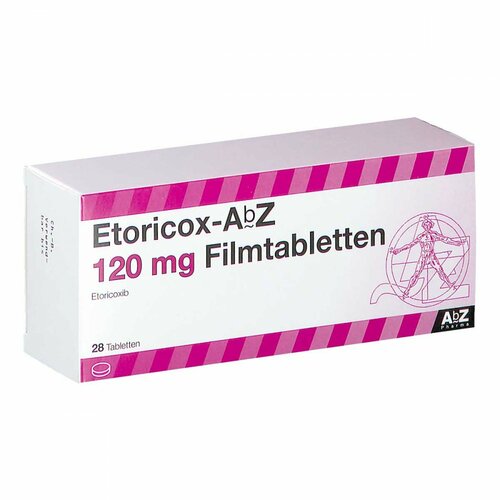 ETORICOX AbZ 120 mg Filmtabletten, 28 Stk., AbZ Pharma GmbH