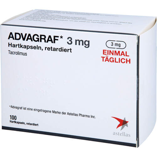 ADVAGRAF 3 mg Hartkapseln retardiert, 100 Stk., Pb Pharma GmbH