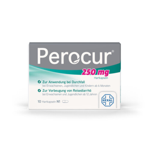 Perocur 250mg Hartkapseln, 10 Stk., HEXAL AG
