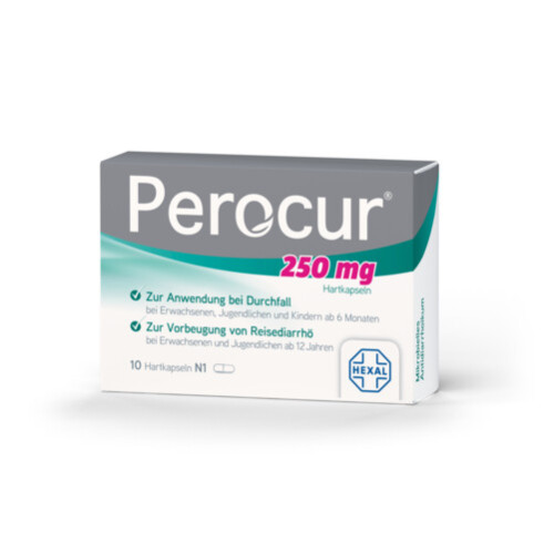 Perocur 250mg Hartkapseln, 10 Stk., HEXAL AG