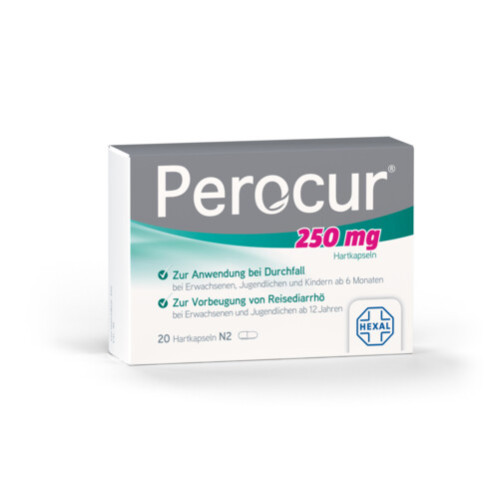 Perocur 250mg Hartkapseln, 20 Stk., HEXAL AG